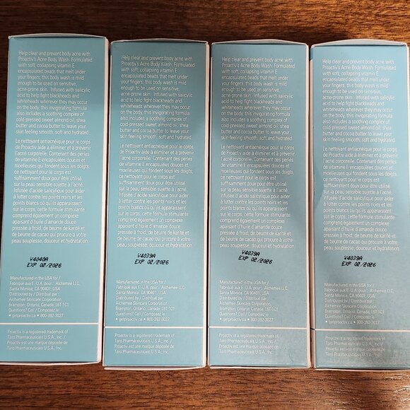 Proactiv Acne Body Wash LOT of 4 BNIP FEB 2026 Expiry - Picture 4 of 7
